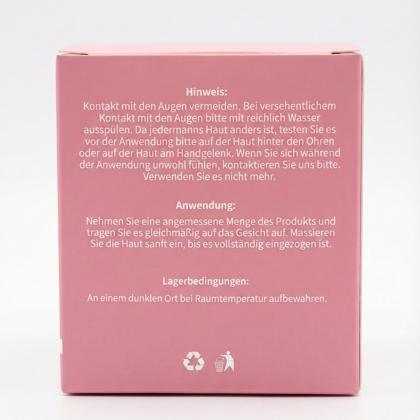 Special care for hormonally altered skin