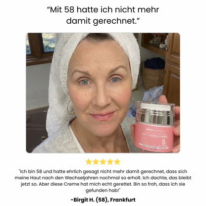 Special care for hormonally altered skin