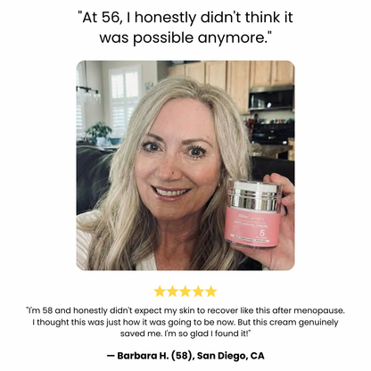 Spezialpflege für hormonell veränderte Haut