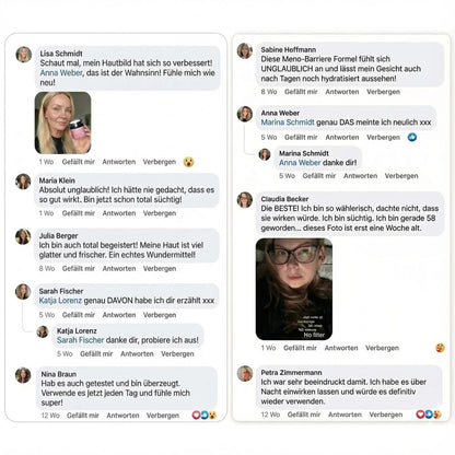 Special care for hormonally altered skin